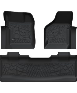 Fit for 1999-2007 Ford F-250 F-350 F-450 Floor Mats,Fit CrewCab with Carpet Floor, w/o 4*4 Shifter & w/o Center Console Only