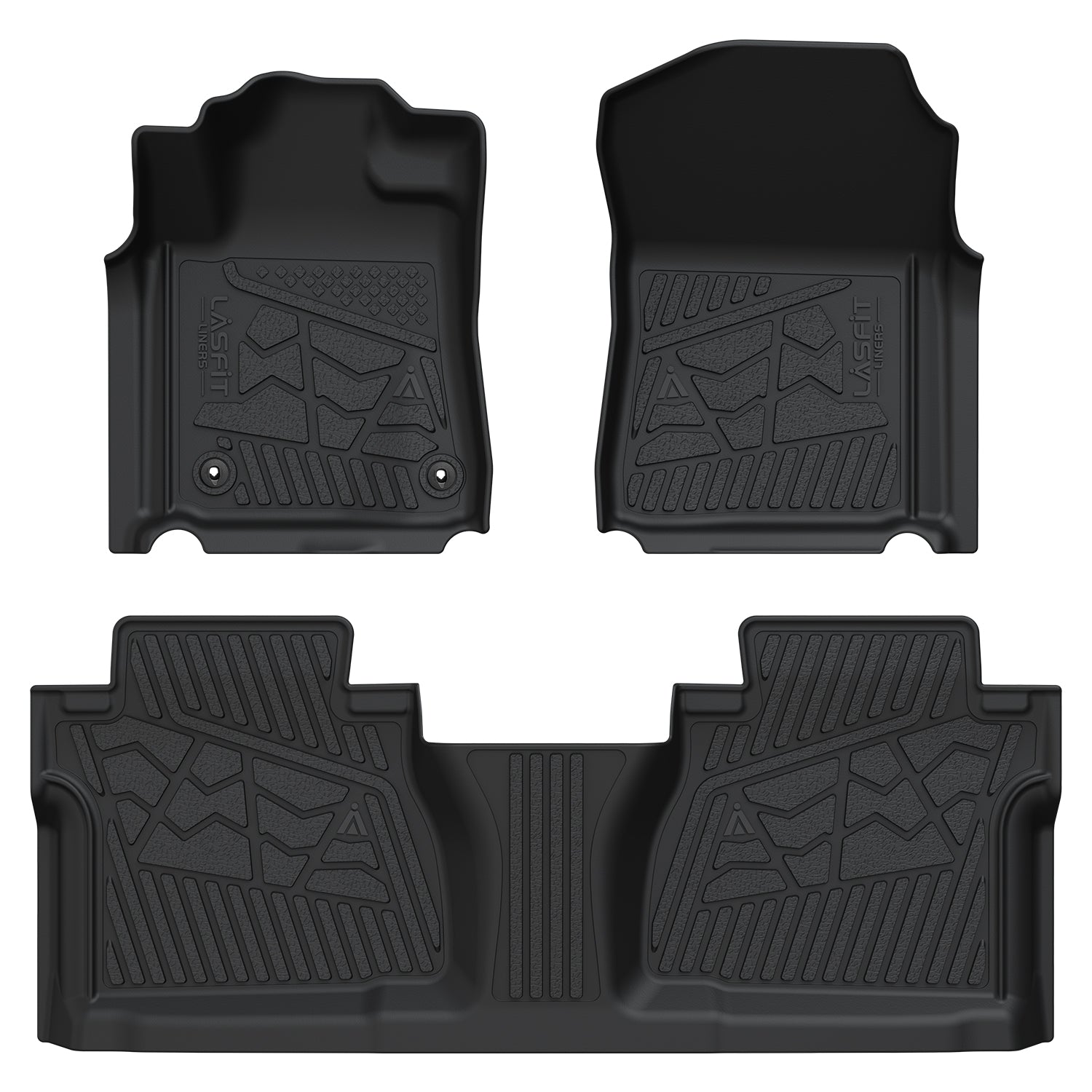 Fit for 2007-2011 Toyota Tundra Floor Mats, Fit Double Cab Only, Not Fit CrewMax or Regular Cab
