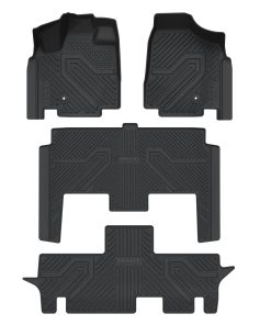 Fit for 2008-2016 Chrysler Town & Country Floor Mats or Cargo & Seatback Mats, Floor Mats Only Fit Stow 'N Go Bucket Seats (Standard)