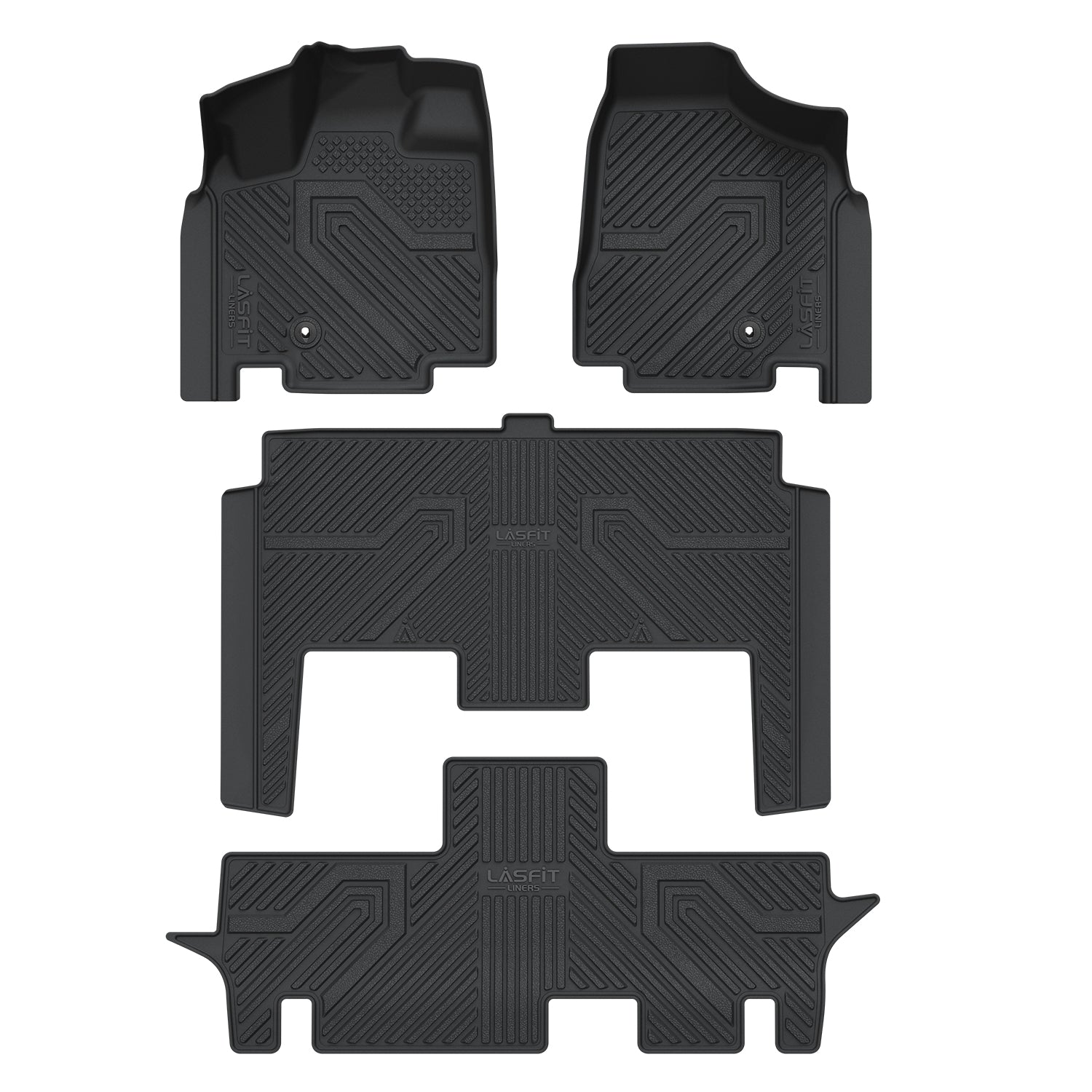 Fit for 2008-2016 Chrysler Town & Country Floor Mats or Cargo & Seatback Mats, Floor Mats Only Fit Stow 'N Go Bucket Seats (Standard)