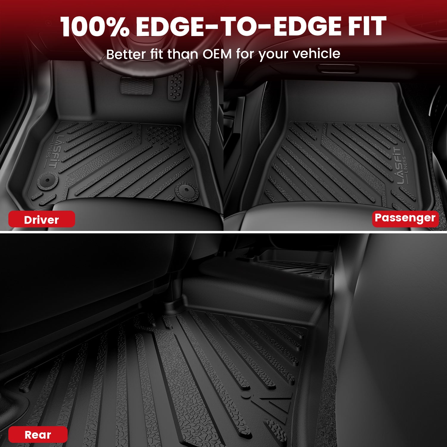 Fit for 2009-2013 Toyota Corolla Floor Mats or Cargo Mat - Image 3