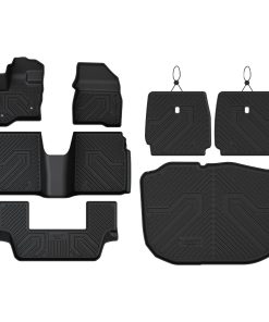 Fit for 2009-2019 Ford Flex 3 Row Floor Mats & Cargo & Seatback Mats