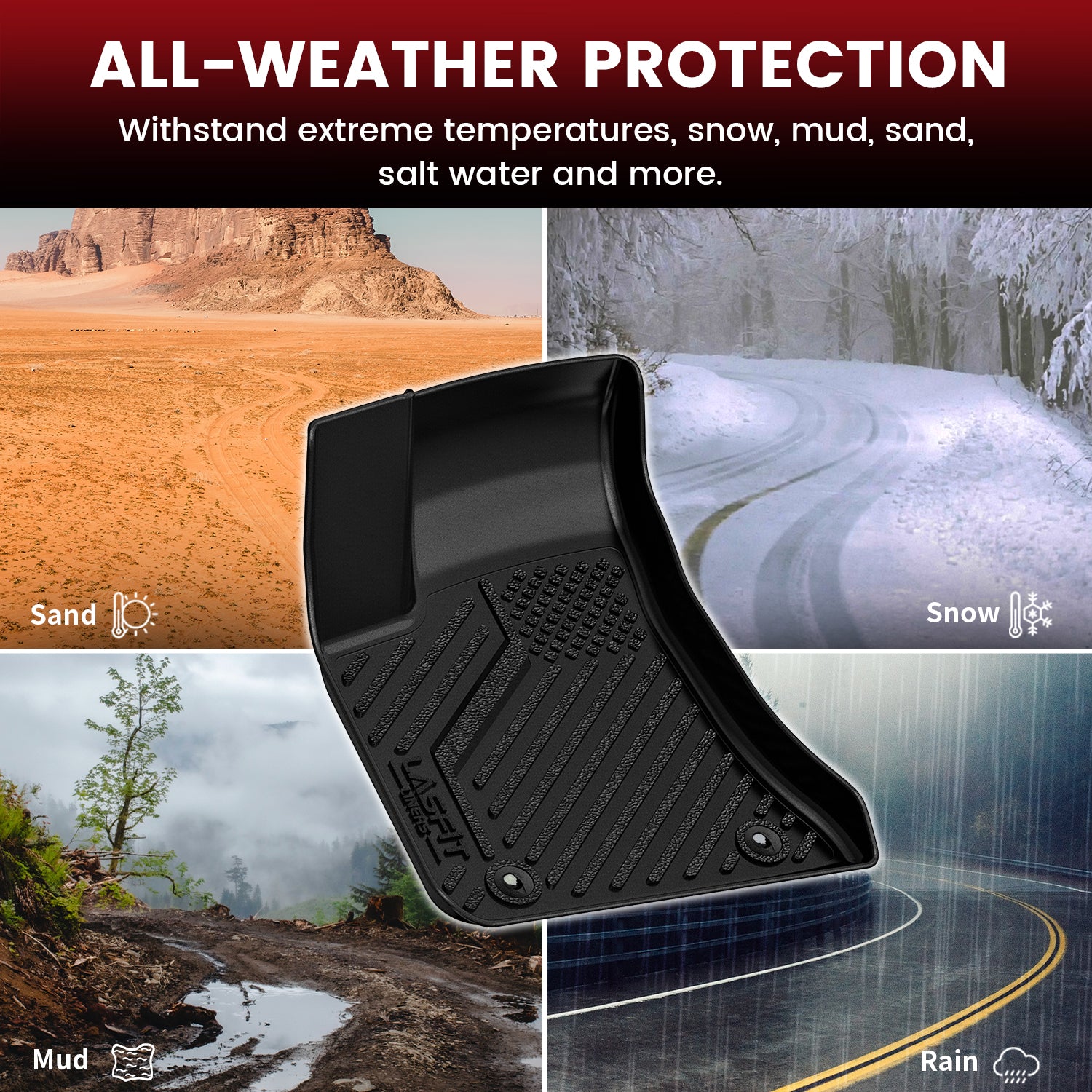 Fit for 2011-2023 Dodge Charger Floor Mats or Cargo Mat(Cargo Without Subwoofer) - Image 5