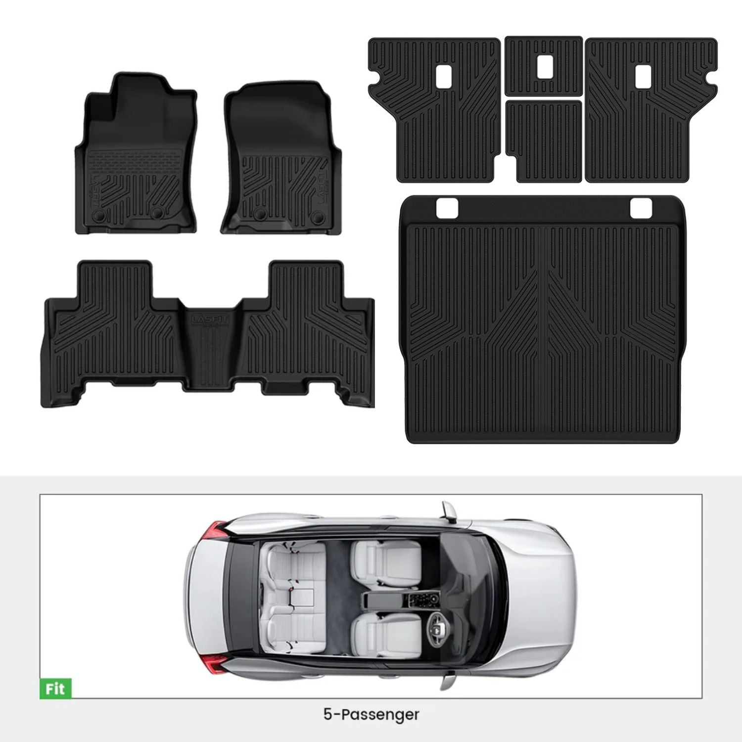 Fit for 2013-2024 Toyota 4Runner Floor Mats or Cargo Mat or Seatback Mat - Image 4