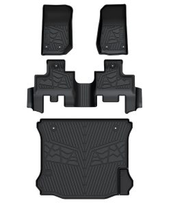 Fit for 2014-2018 Jeep Wrangler JK Floor Mats or Cargo Mat, For 4 Doors Only