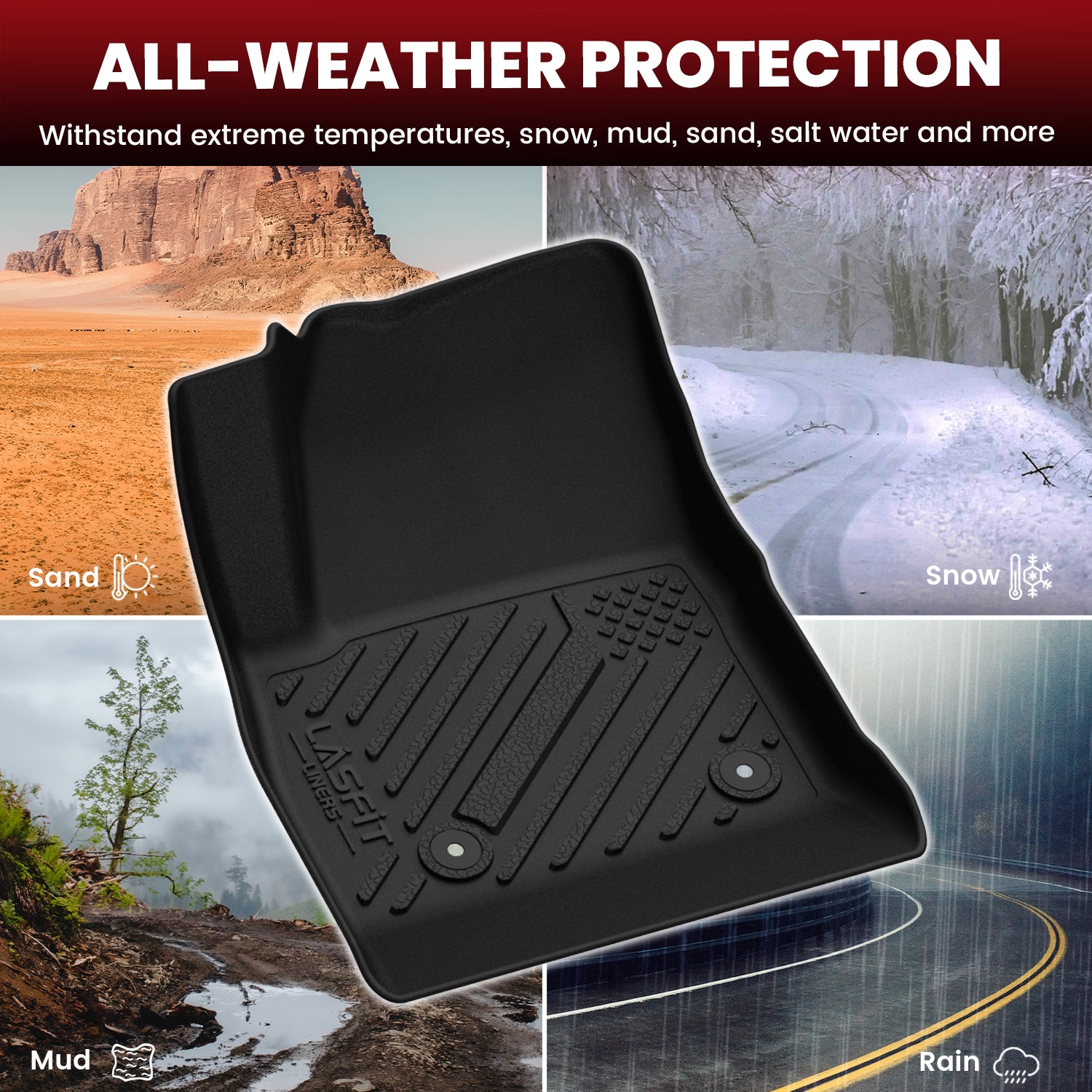 Fit for 2016-2020 Chevrolet Cruze Floor Mats or Cargo Mat, Not For 2016 Limited trim - Image 3