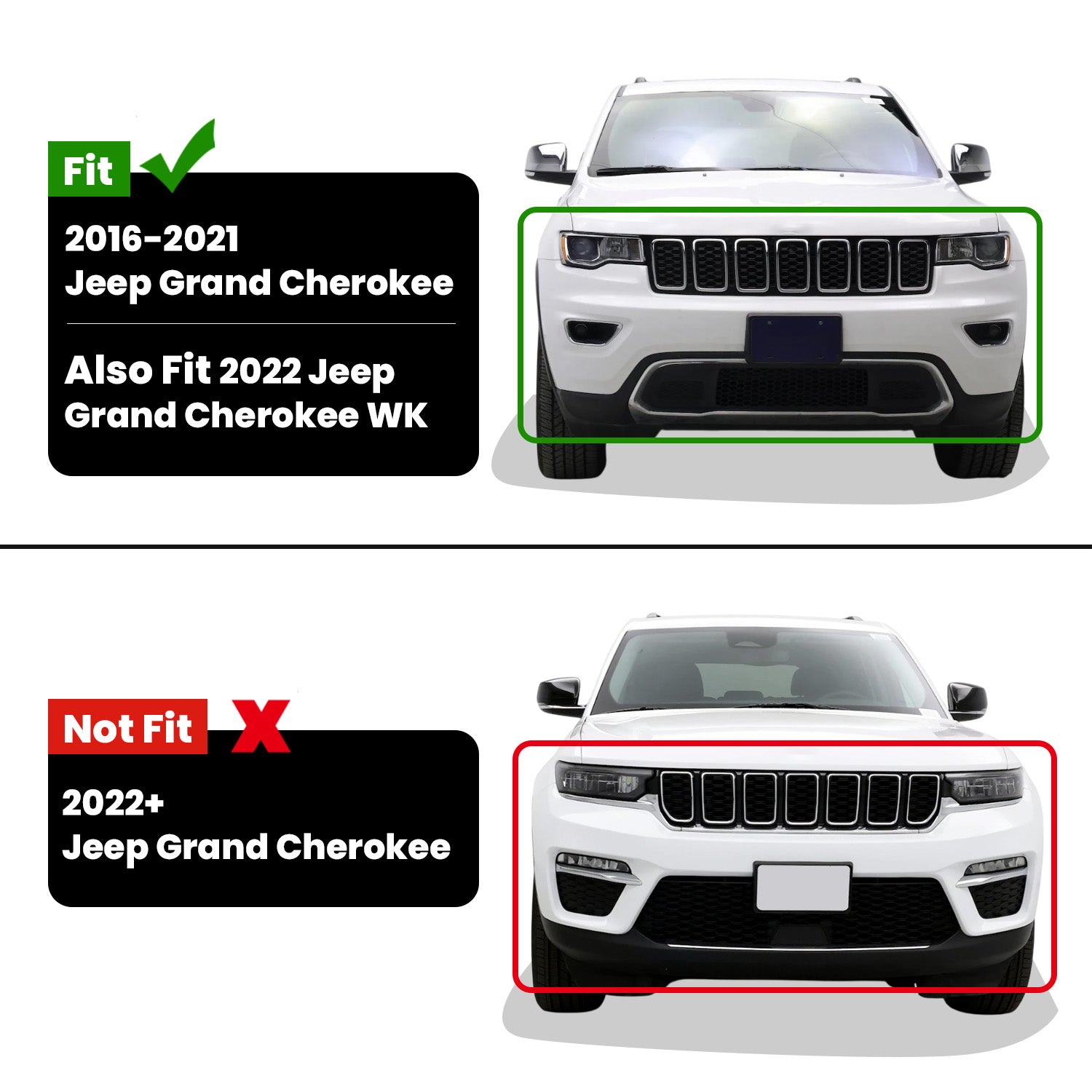 Fit for 2016-2022 Jeep Grand Cherokee WK Floor Mats or Cargo Mats - Image 2