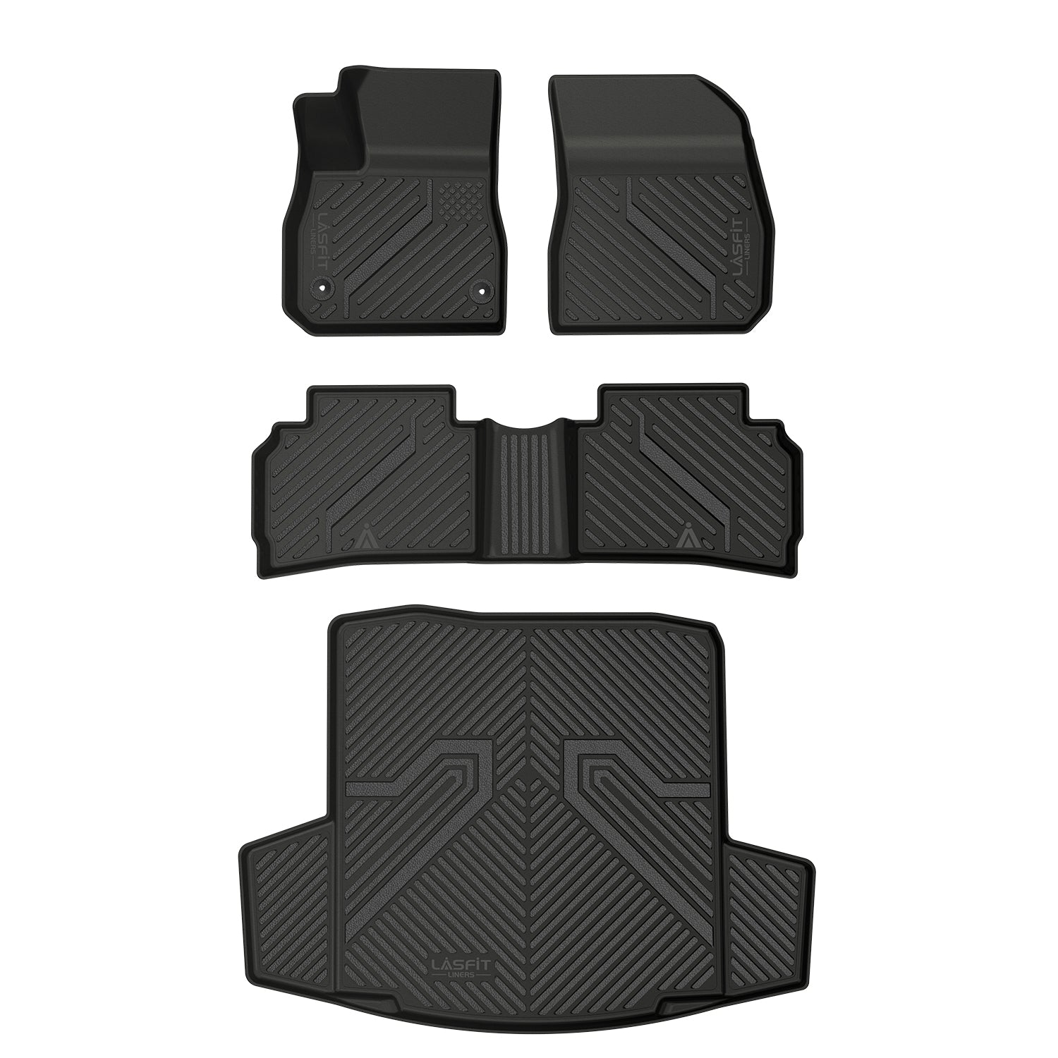 Fit for 2016-2025 Chevrolet Malibu Floor Mats & Cargo Mat, Don't Fit Hybrid or 2016 Malibu Limited