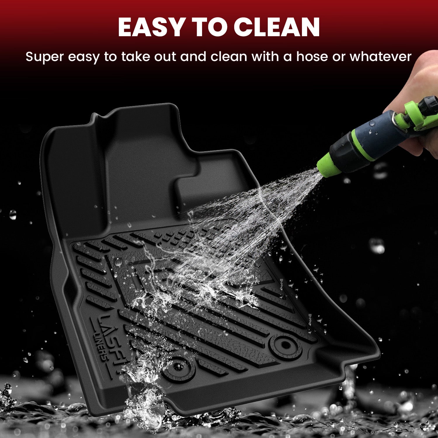 Fit for 2019-2026 Subaru Ascent Floor Mats & Cargo Mat with Seatback Protector, Fit 7 Seats - Image 5