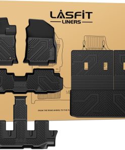 Fit for 2019-2026 Subaru Ascent Floor Mats & Cargo Mat with Seatback Protector, Fit 7 Seats