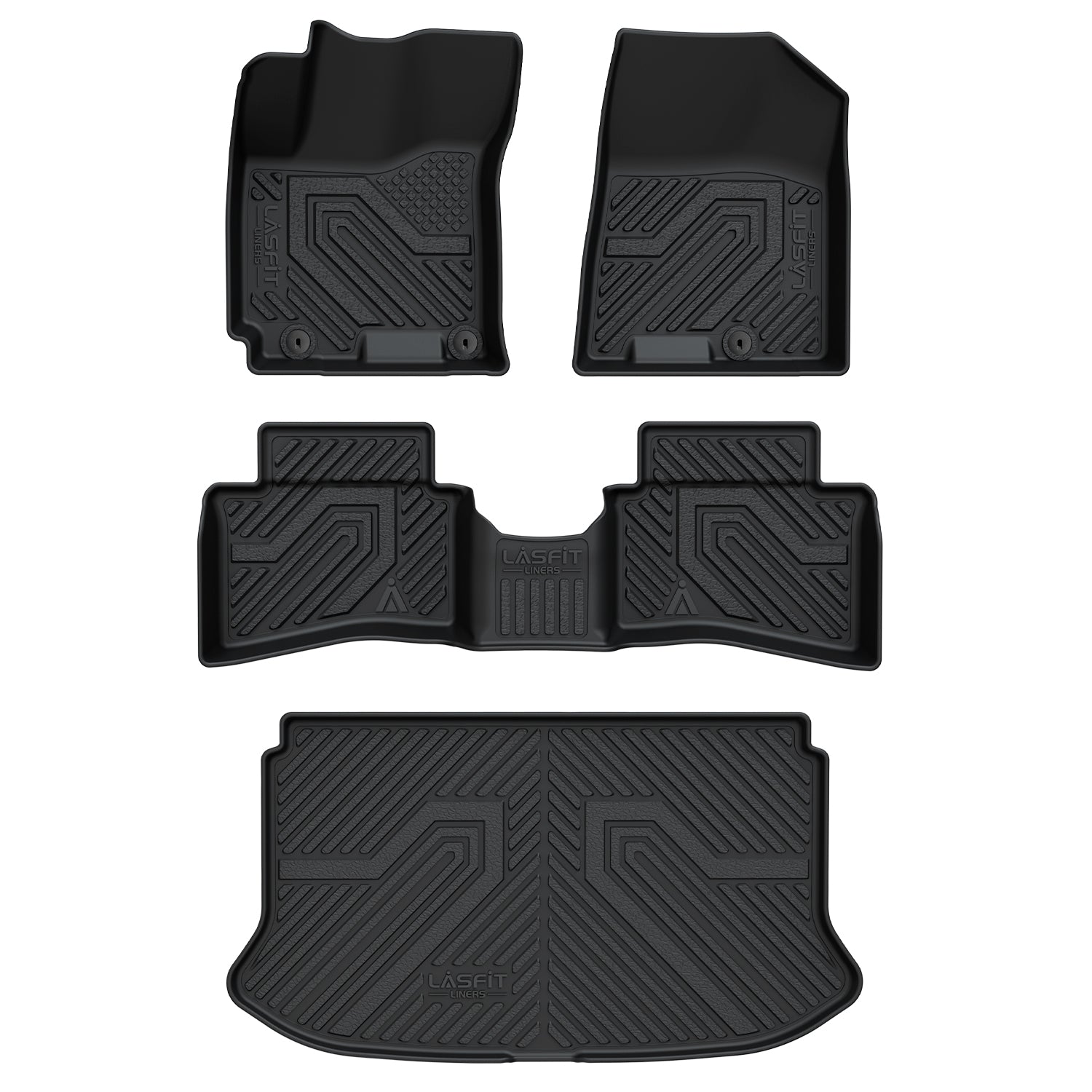 Fit for 2020-2026 Hyundai Venue Floor Mats & Cargo Mat, Fit Upper Cargo Only