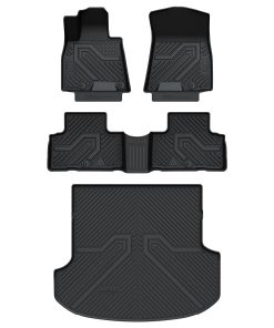 Fit for 2021-2024 Genesis GV80 Floor Mats & Cargo Mat, Fit 5 Seats Only, Not Fit G80