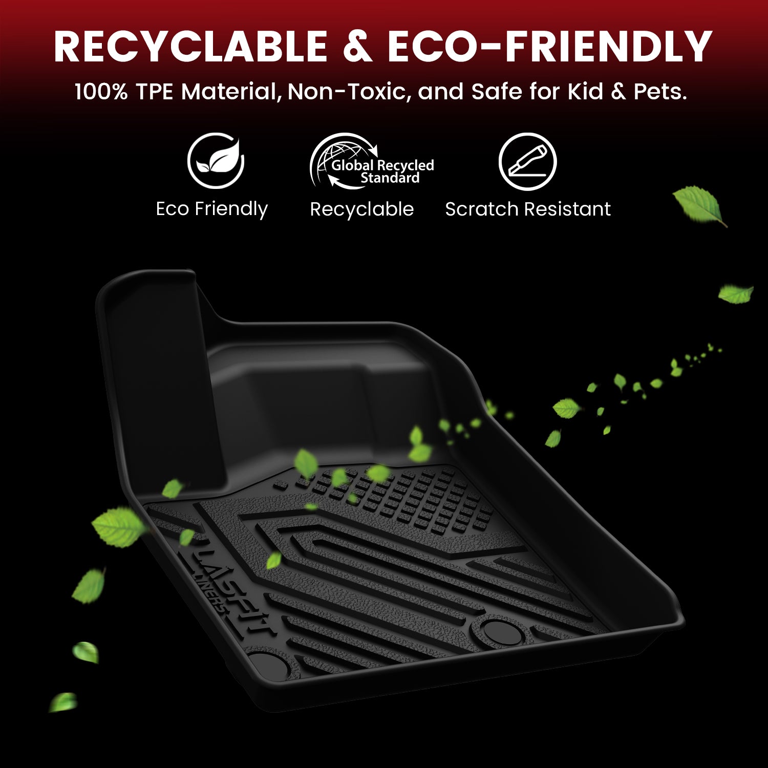 Fit for 2021-2026 Nissan Rogue TPE Material Floor Mats or Cargo Mat, Not for Sport - Image 5