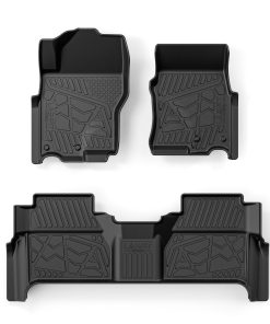 Fit for 2022-2026 Nissan Frontier TPE Floor Mats, Fit Crew Cab Only