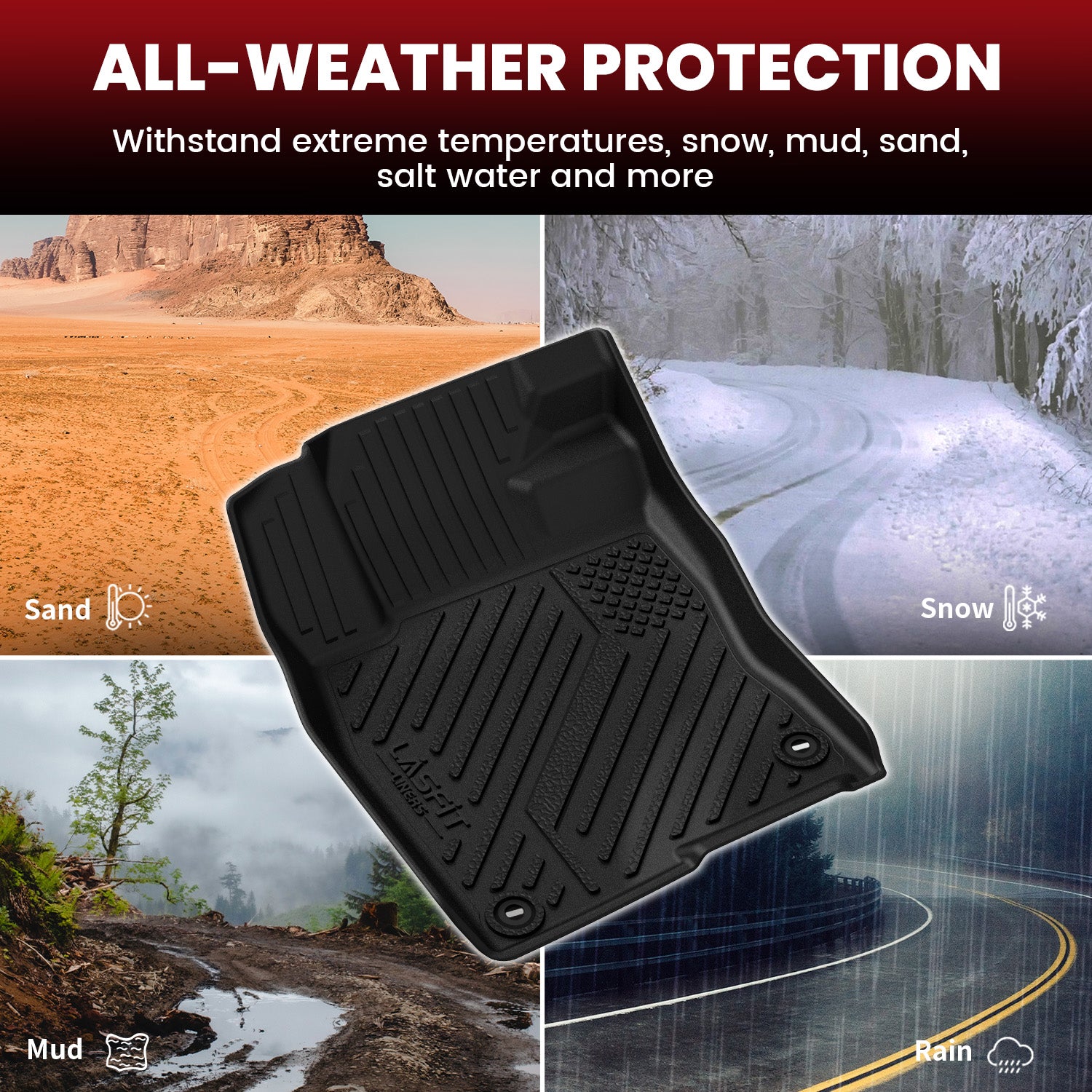 Fit for 2022-2026 Honda Civic Sedan Floor Mats or Cargo Mat(Include Type R) - Image 3