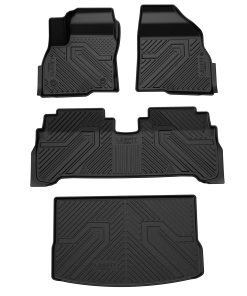 Fit for 2022-2023 Chevrolet Bolt EUV All-weather Floor Mats & Cargo Mat(Fit Upper Position Only)