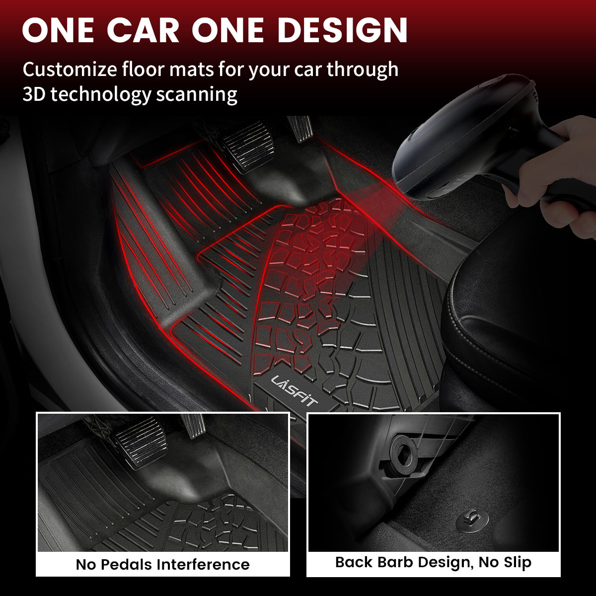 Fit for 2016-2023 Jeep Cherokee Custom Floor Mats or Cargo Mat - Image 2