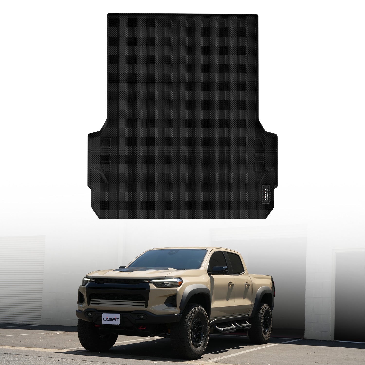 Fit for 2023-2026 Chevrolet Colorado Heavy Duty 61.7"(5FT) Bed Mat or Tailgate Mat - Image 2