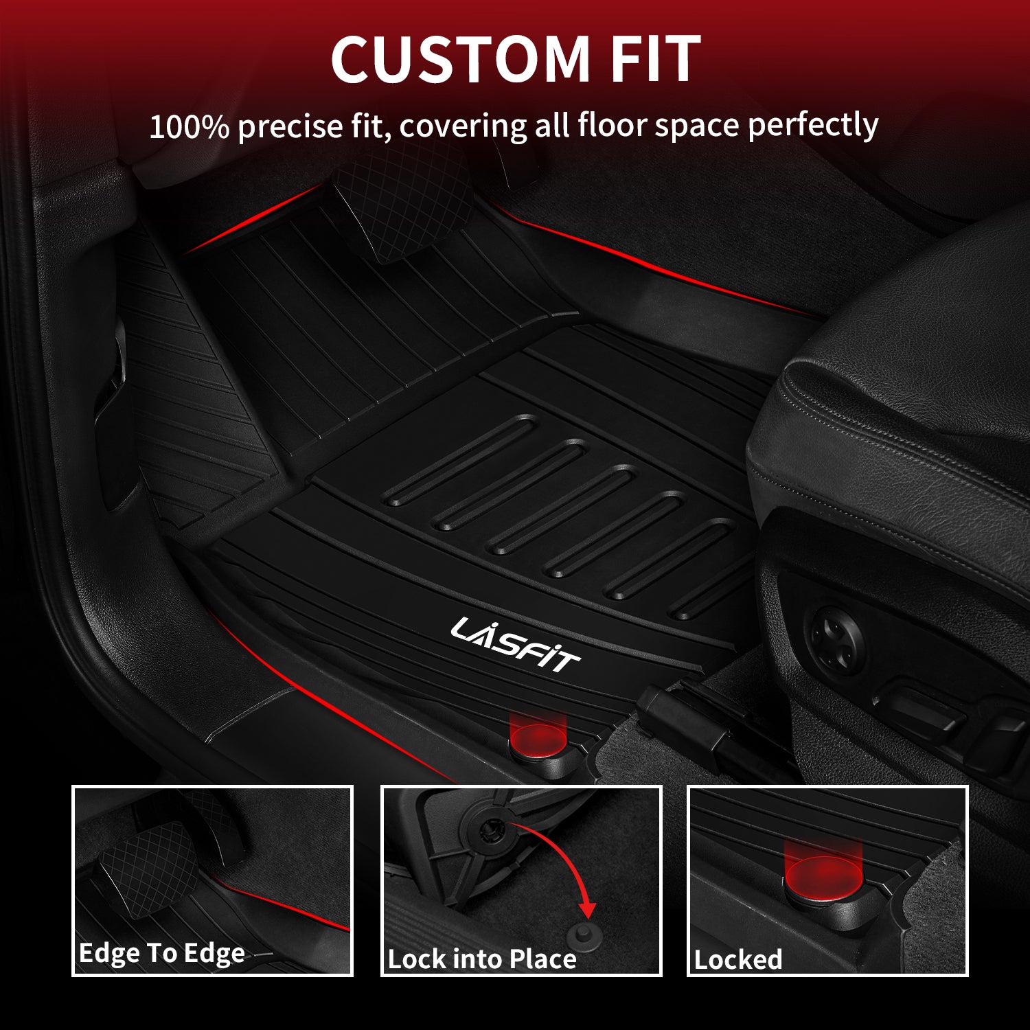 Fit for 2018-2025 Audi Q5 SQ5 Floor Mats or Cargo Mat, Don't Fit 2025 Audi Q5 New Body - Image 3