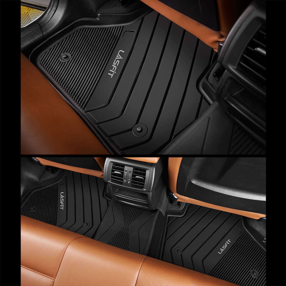 Fit for 2015-2018 BMW X4 Custom 1st & 2nd Row Floor Mats - Image 4