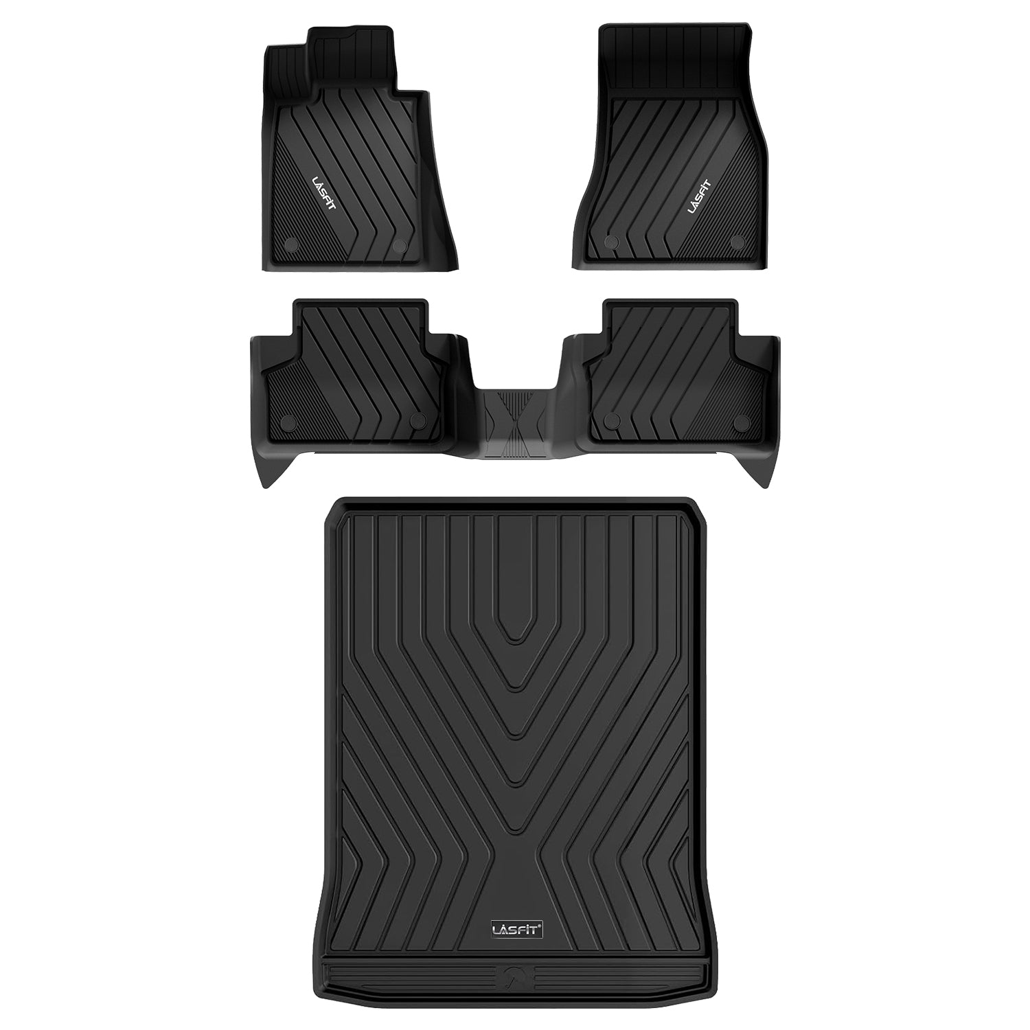 Fit for 2017-2023 BMW 5 Series Floor Mats or Cargo Mat, for 530e 530i 540i 540d m550i, Not Fit GT