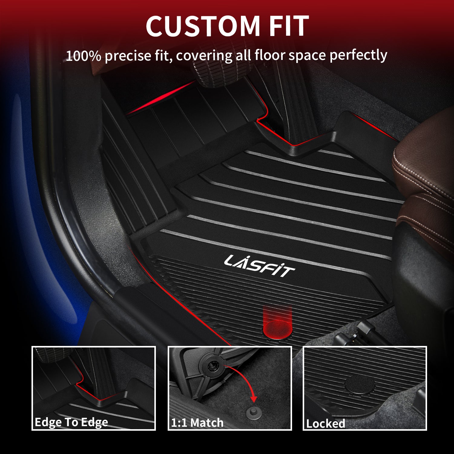 Fit for 2016-2022 BMW X1 & 2018-2023 X2 Floor Mats - Image 3