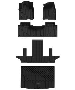 Fit for 2021–2026 Chevrolet Suburban Floor & Cargo Mats Protection Set, Not Fit 9 Seats