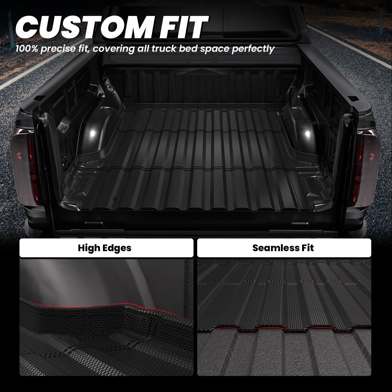 Fit for 2015-2022 Chevrolet Colorado 5.1FT Short Bed Mat or Tailgate Mat - Image 4