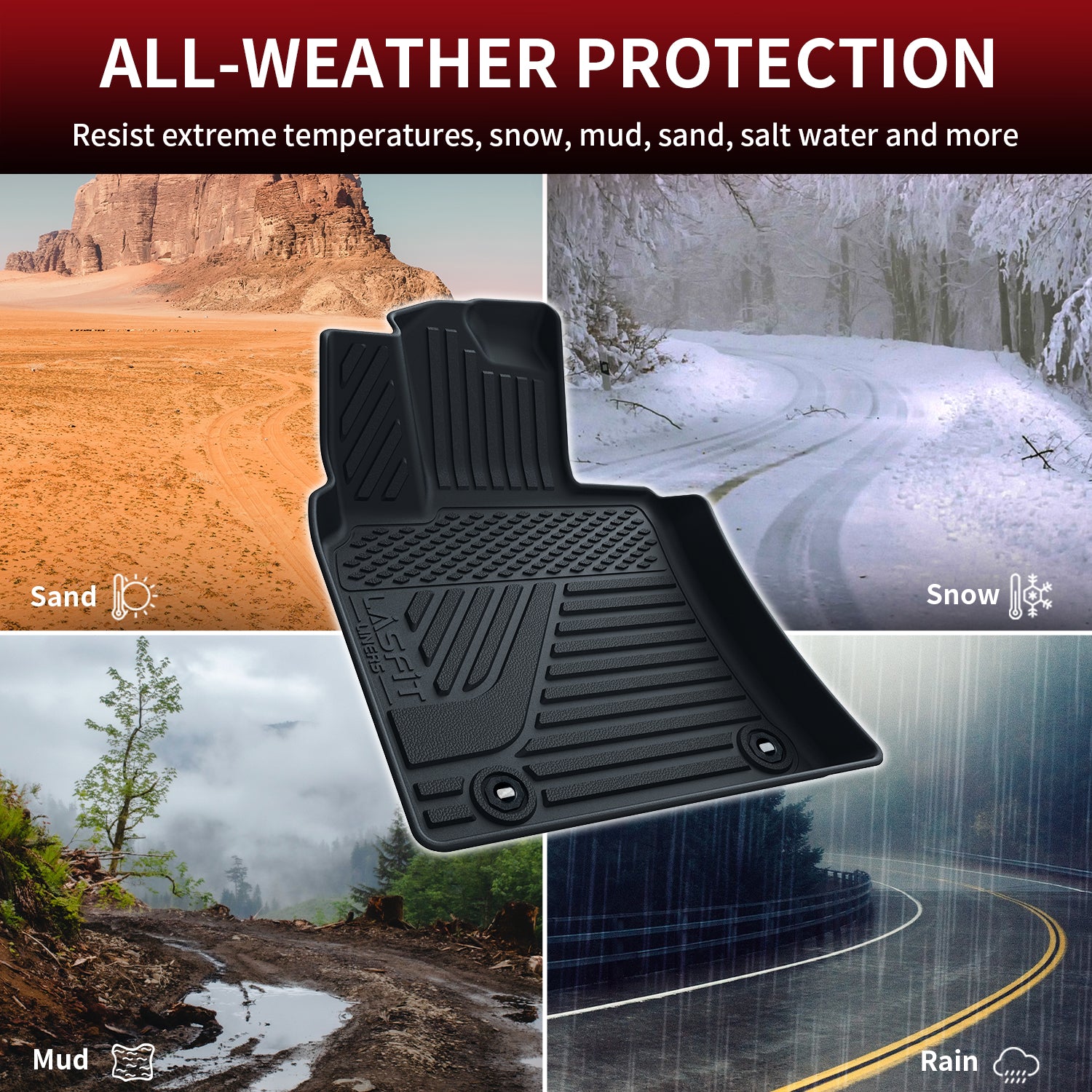 Fit for 2025-2026 Toyota Camry Hybrid Custom Floor Mats or Cargo Mat - Image 4