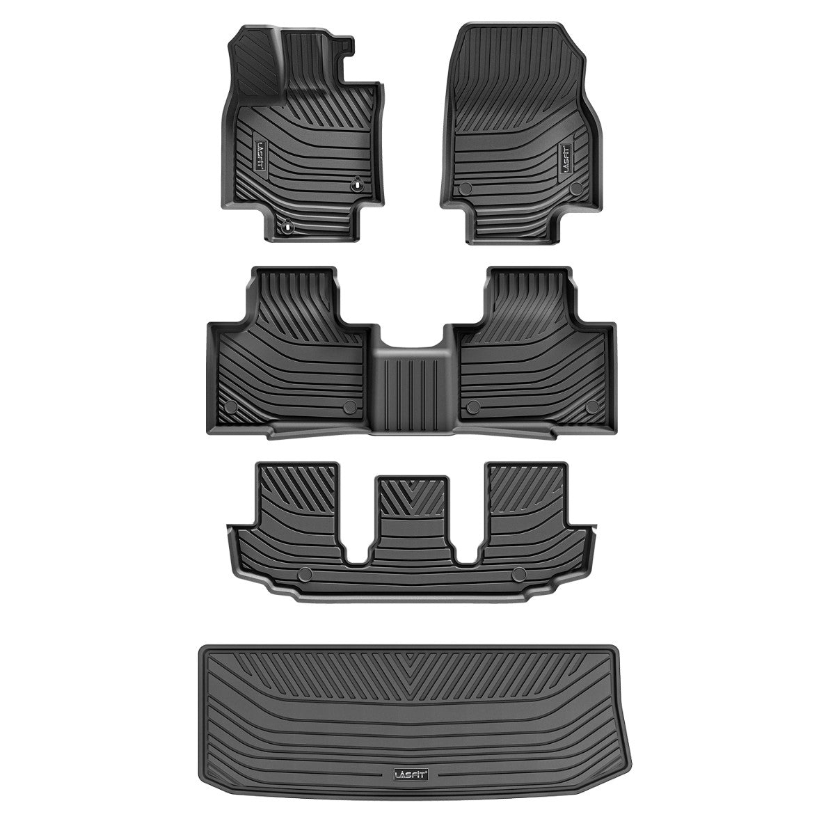 Fit for 2020-2026 Toyota Highlander Floor Mats or Cargo Mat, Fit Gasoline & 8 Seats Only