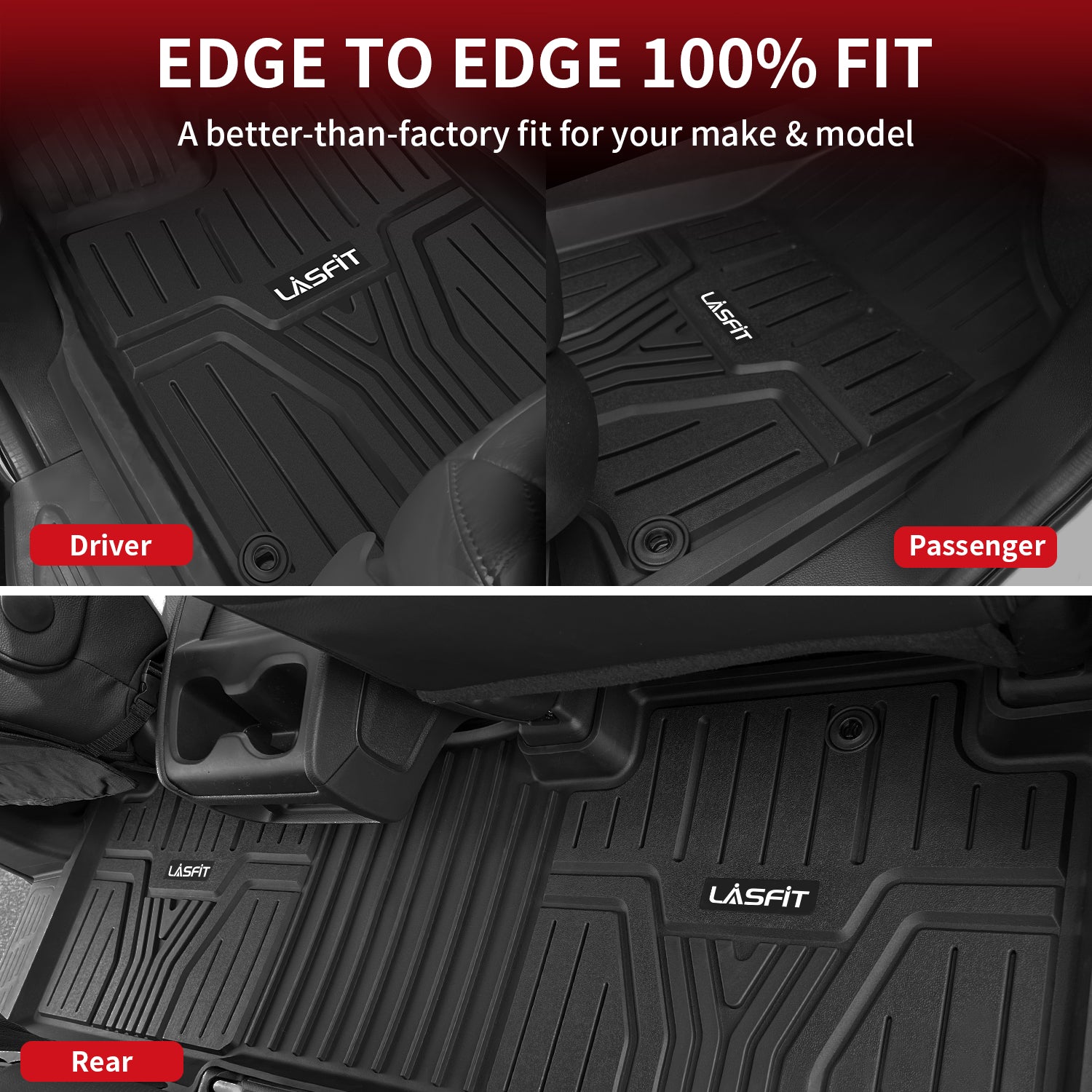 Fit for 2018-2026 Honda Odyssey TPE Custom Floor Mats or Rear Cargo Mat - Image 5