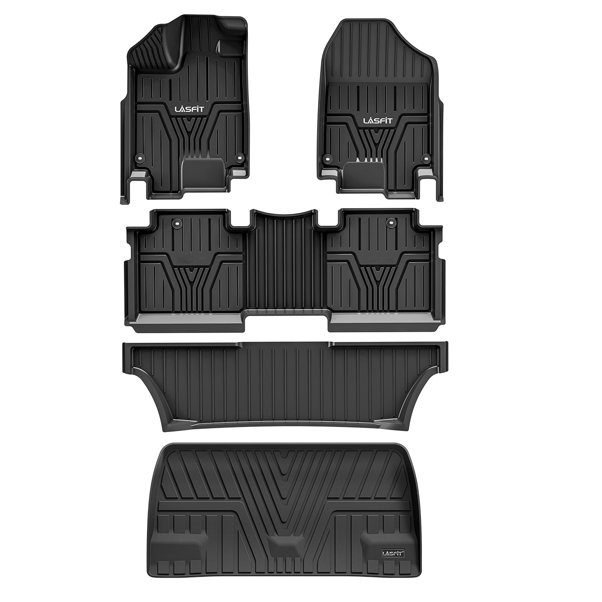 Fit for 2018-2026 Honda Odyssey TPE Custom Floor Mats or Rear Cargo Mat