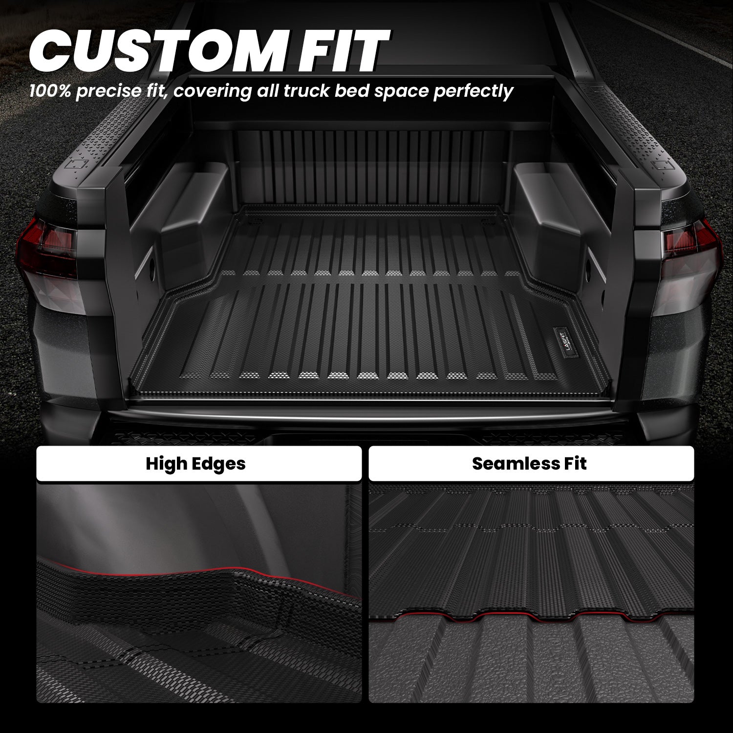 Fit for 2022-2026 Hyundai Santa Cruz 4.3FT(52.1" ) Heavy Duty Custom Bed Mat - Image 3