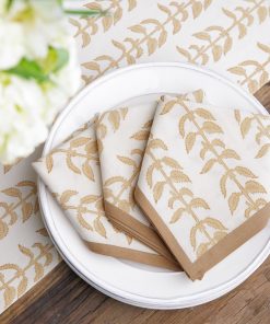 India Hicks Home Climbing Nettle Sand Napkin | Set of 4