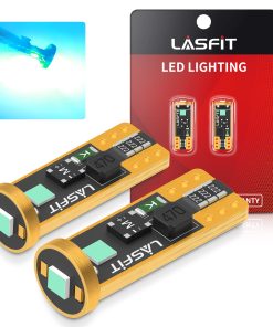 158 192 194 168 W5W LED Dome Map Trunk Side Marker Lights | Ice Blue, 2 Bulbs