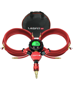 LASFIT H4 4-Tire Inflation/Deflation System – Rapid 4 Tire Air Up/Down, Universal Fit, Quick Connect Lock-On Air Chucks, Supports Up to 200" Wheelbase