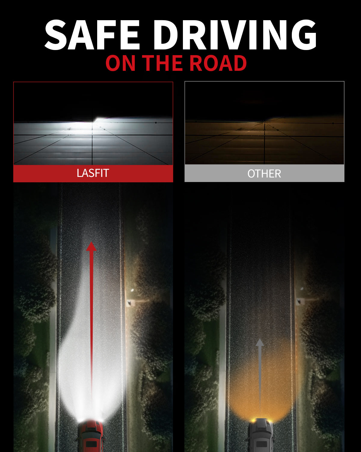 60W 9012 HIR2 LA Plus Series | 6,000LM 6000K LED Bulbs - Image 3