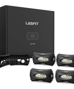 Lasfit Off-Road Switchback LED Rock Lights Kit White & Amber