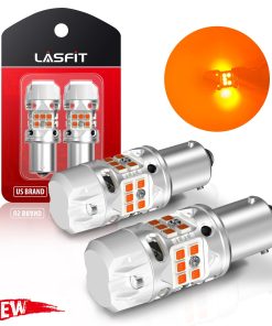 BAU15S PY21W LED Turn Signal Bulbs CanBus-Ready Amber | T3 Series