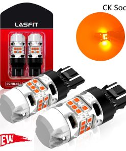 7440 7443 LED Turn Signal Bulbs CanBus-Ready Amber CK Socket | T3 Series