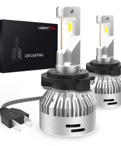 Pro Series H7 LED Bulbs w/Retainer Adapter Fit for Volkswagen BMW Mercedes Benz | 2 Bulbs