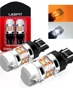 7443 7444 LED  Front Turn Signal Bulbs CanBus-Ready Switchback | T3 Series