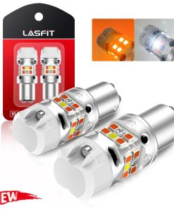 1157 2057 LED Front Turn Signal Bulbs CanBus-Ready Switchback | T3 Series