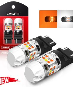 3157 4157 LED Front Turn Signal Bulbs CanBus-Ready Switchback | T3 Series