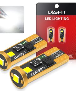 T10 194 168 CANBUS Error Free LED License Plate Dome Map Trunk Cargo Light Bulbs | White