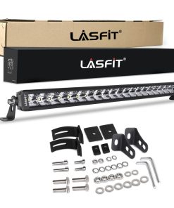 LASFIT Off-Road LED Light Bars 12 22 32 42 52 Inch Spot Flood Combo Single Row - White
