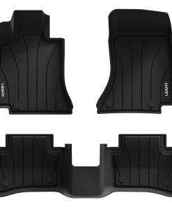 Fit for 2024-2026 Mercedes Benz E-class 1st and 2nd Row All-weather TPE Floor Mats, Fit Sedan W214
