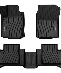 Fit for 2016-2019 Mercedes-Benz GLE Custom Floor Mats TPE Material 1st & 2nd Row Seat