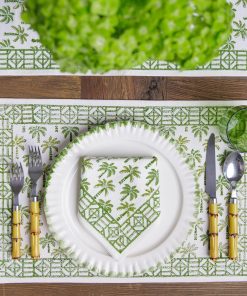 Palm Tree Green Placemat | Set of 4
