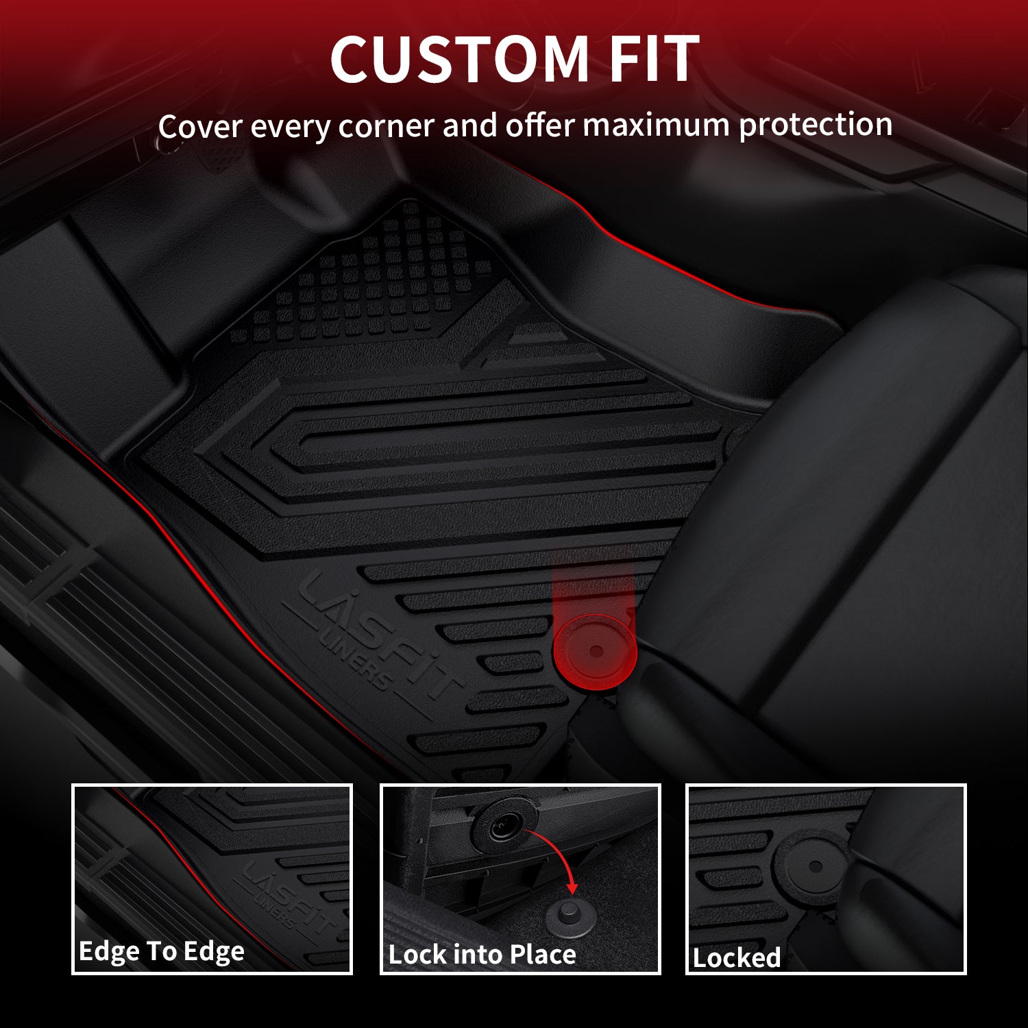 Fit for 2019-2024 Subaru Forester All-weather Floor Mats or Seatback Mat or Cargo Mat - Image 2
